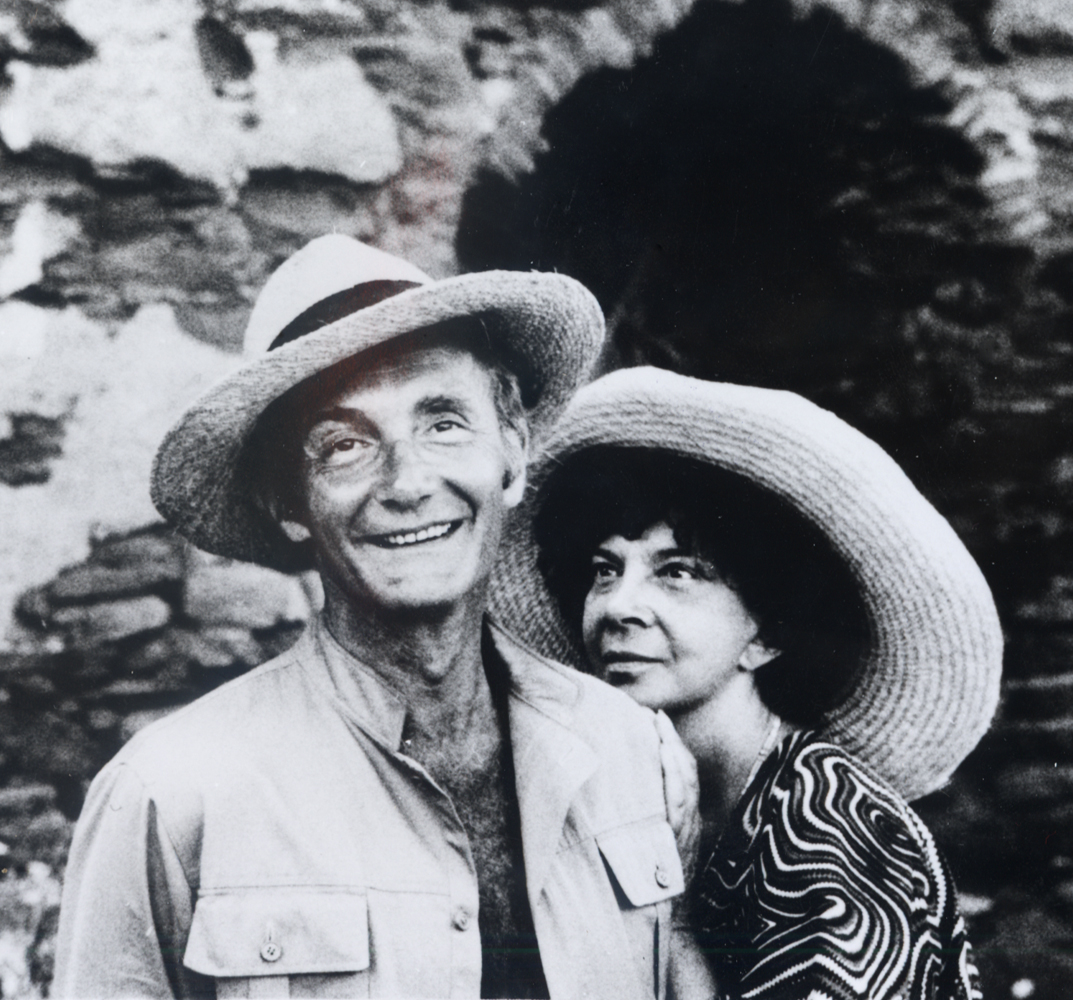 Konstanty Jeleński i Leonor Fini, Korsyka - fot. Richard Overstreet